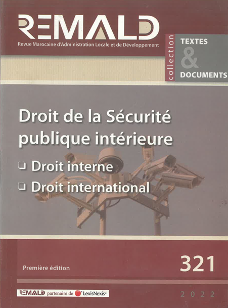 droit de la s&eacute;curit&eacute; publique int&eacute;rieure